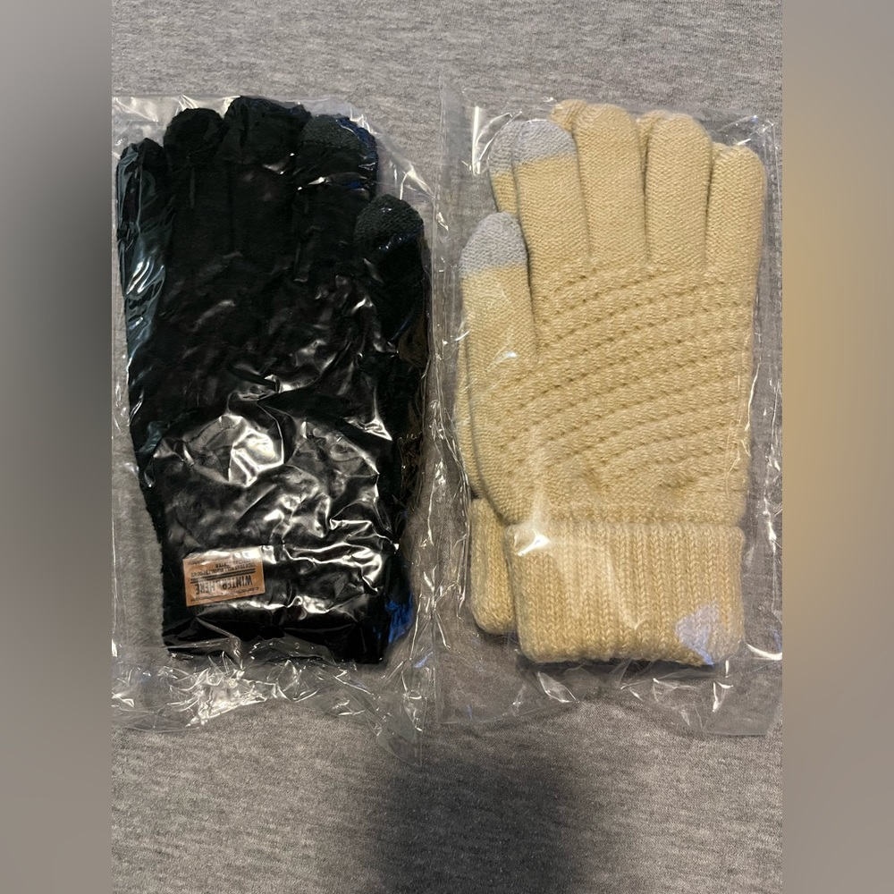 Women’s‎ Gloves Two Pair New